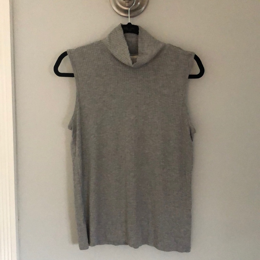 Christian Siriano sleeveless turtleneck